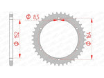 AFAM Steel standard SPROPET 12502 - 520