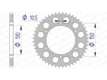 AFAM Aluminium arrière SPOKET 13604 - 520