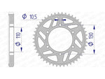 AFAM en aluminium arrière parlé 13813 - 530