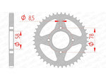 AFAM Steel standard SPROPET 14201 - 428