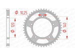 AFAM Steel standard arrière arrière 14604 - 525