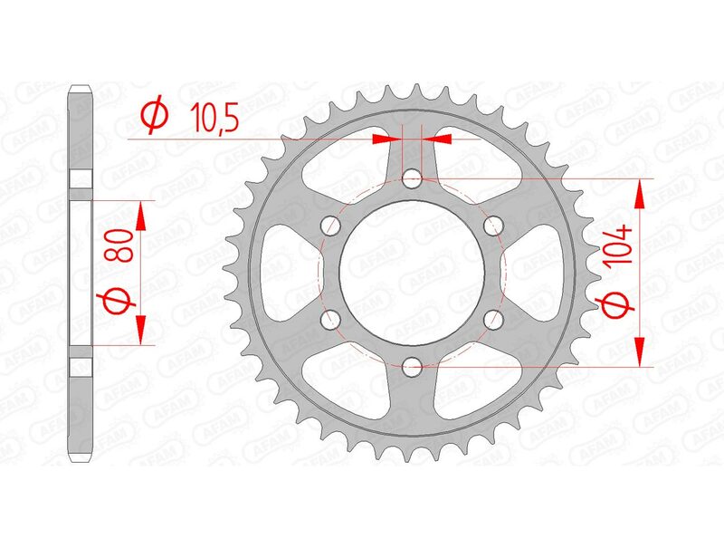 AFAM Steel standard parlé 16504 - 520