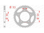 AFAM Steel standard Sproke 35801 - 520