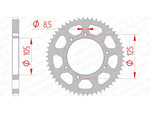 AFAM Steel standard Sprock arrière 47200 - 428