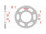 AFAM Steel standard arrière arrière 50602 - 520