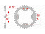 AFAM Steel standard Sprock arrière 71305 - 520