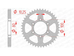 AFAM Steel Standard bakre kedjehjul 92666 - 525, designat för Voxan motorcyklar. Perfekt ersättningsdel med exakta mått och robust konstruktion.