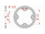 AFAM Steel Standard Rear Sprock 98500 - 520