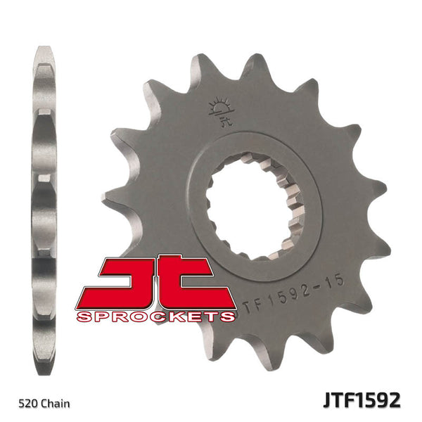 Sprocket avant standard de JT Sprock's Steel 1592 - 520 JTF1592.14