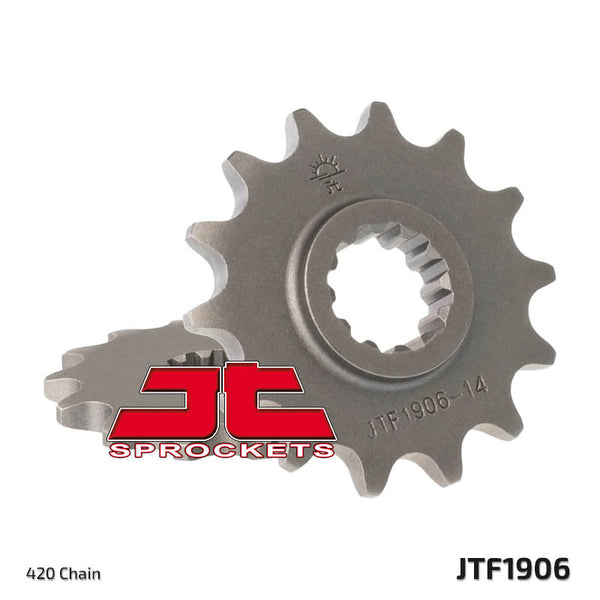 JT Sprock's Steel Standard Front Sprocket 1906 - 420 JTF1906.14