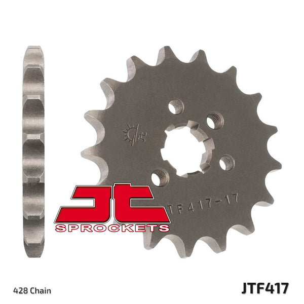 Sprocket avant standard de JT Sprock's Steel 417 - 428 JTF417.15