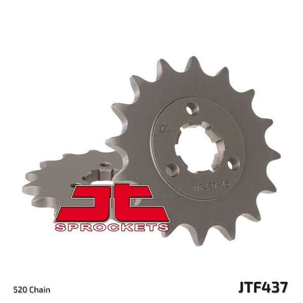 Le pignon avant standard de JT Sprock's Steel 437 - 520 JTF437.16