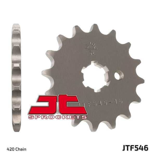 Le pignon avant standard de JT Sprock's Steel 546 - 420 JTF546.15