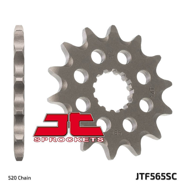 JT Sprock's Steel-Cleaning Front Sprock 565 - 520 JTF565.14SC