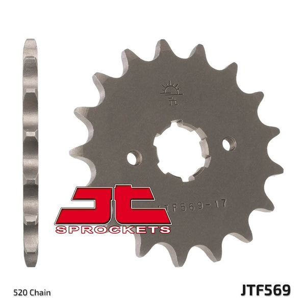 Le pignon avant standard de JT Sprock's Steel 569 - 520 JTF569.13