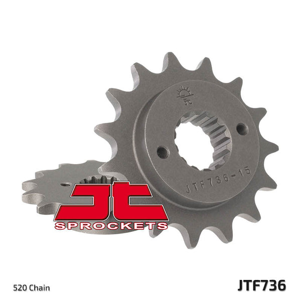 JT Sprock's Steel Standard Front Sprock 736 - 520 JTF736.13