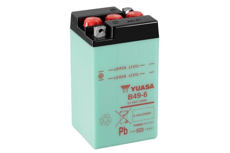 Yuasa Battery Conventional Without Acid Pack - B49-6