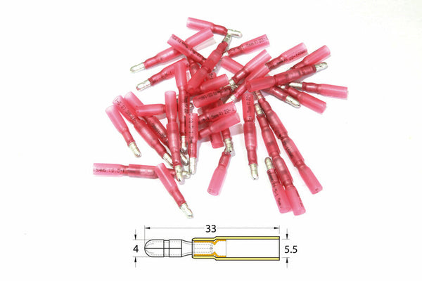 Bihr Femelle Tylin rétractable Contact pour la balle de sertissage Ø0,5 mm² / 1,5 mm²-50-pack-MPD1-156