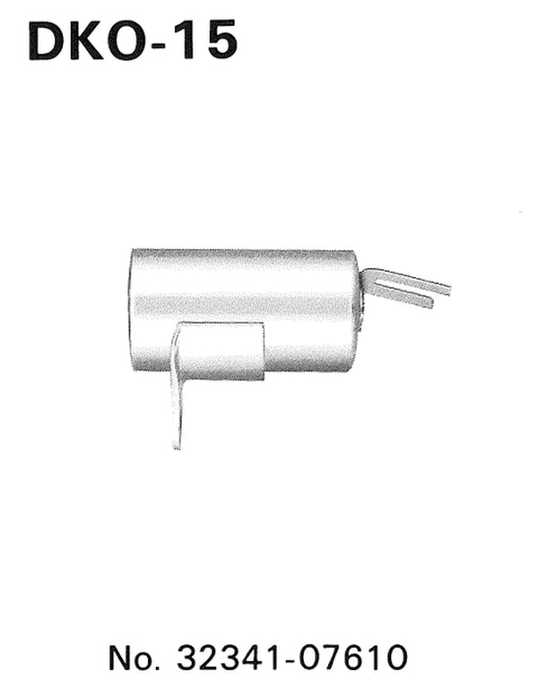 Condenseur Tourmax Kawasaki / Suzuki DKO-15