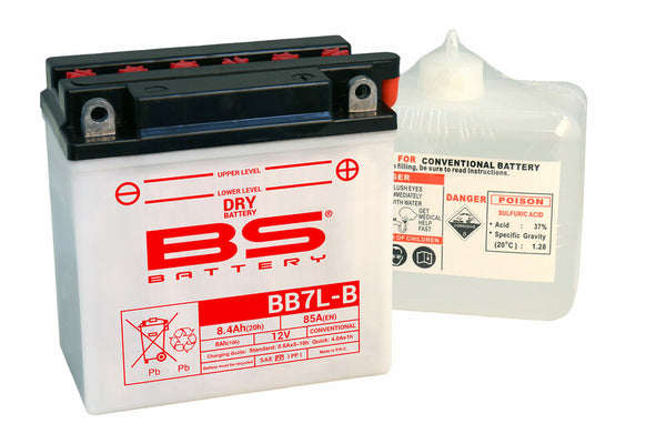 BST BATTERIE HAUTES PERFORMANCES AVEC PACK ACIDE - BB7L -B