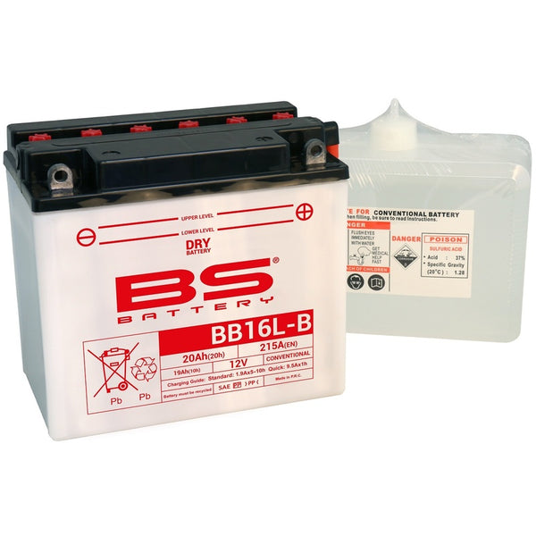 Batterie BS Batterre à haute performance avec package acide - BB16L -B
