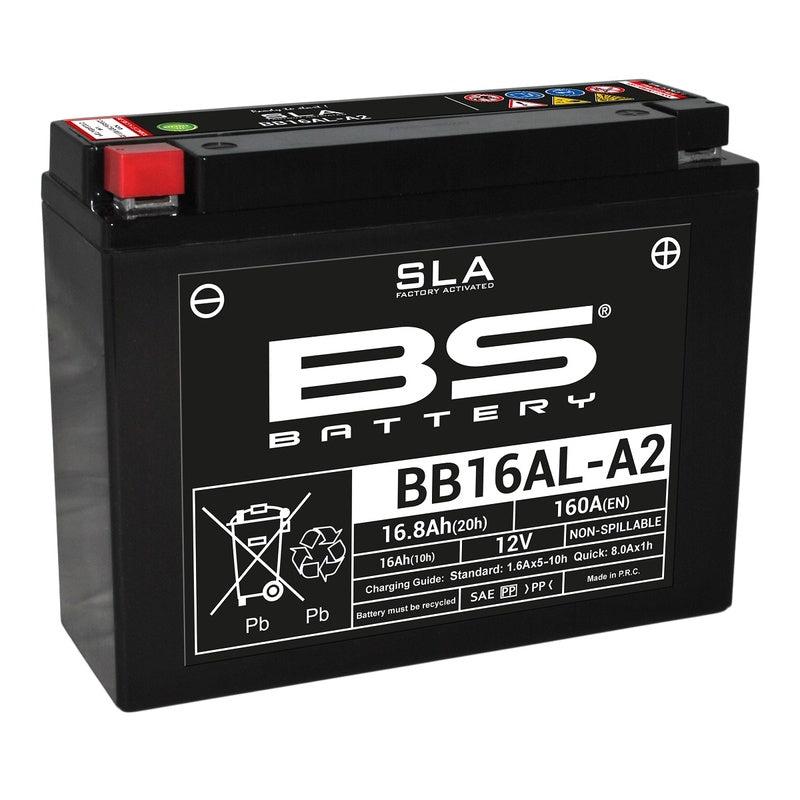 BS BATTERIE SLA ENTRETIEN ENTREPRISE GRATUITE Activé de l'usine - BB16AL -A2