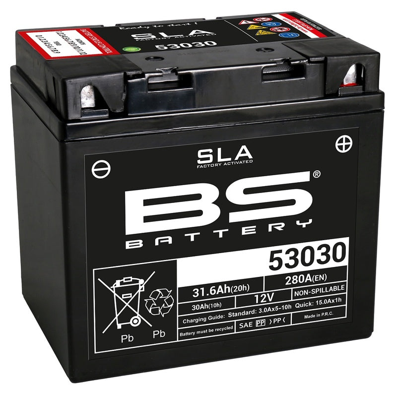 BS Battery SLA Battery Maintenance Free Factory Activé - 53030