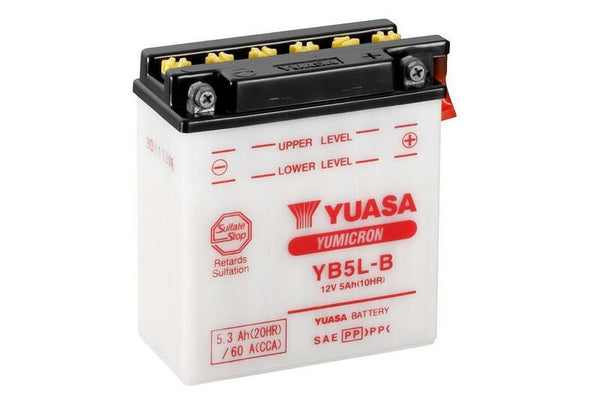 Yuasa Batterie conventionnelle avec emballage acide - YB5L -B