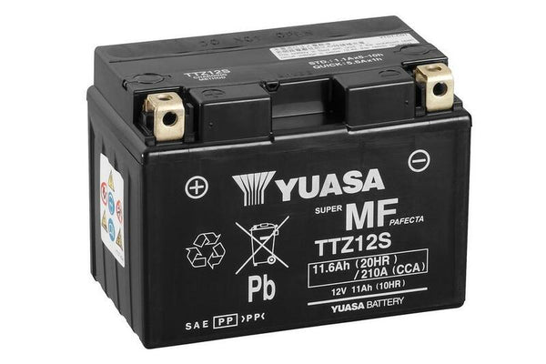 Yuasa Maintenance - Batterie libre avec package acide - TTZ12S