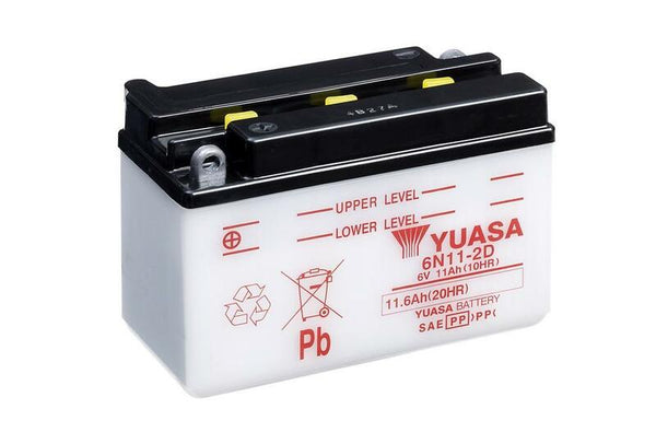 Yuasa Batterie conventionnelle sans emballage acide - 6N11-2D