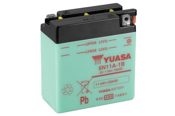 Yuasa Batterie conventionnelle sans packages acides - 6N11A -1B