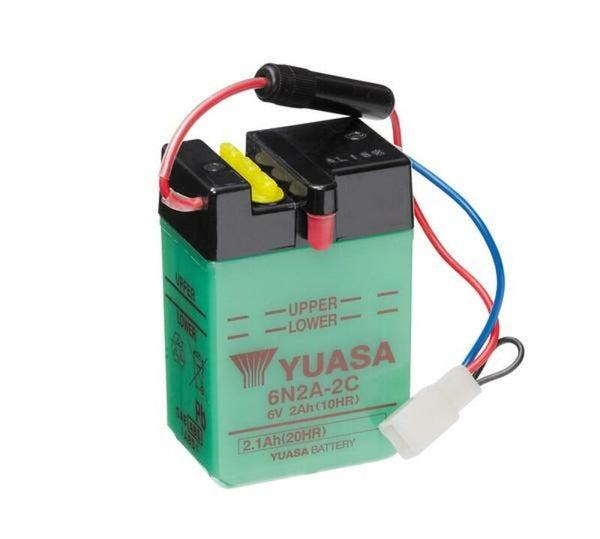 Yuasa Batterie conventionnelle sans packages acides - 6N2A -2C