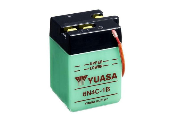 Yuasa Batterie conventionnelle sans packages acides - 6N4C -1B