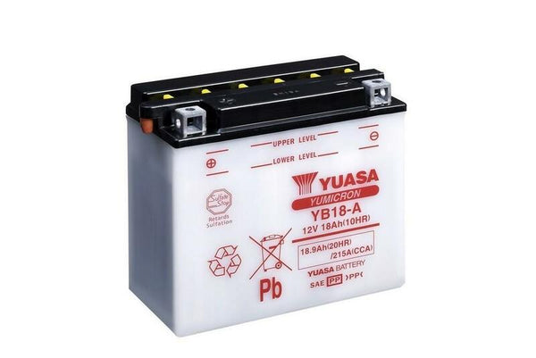 Yuasa Batterie conventionnelle sans packs d'acide - YB18 -A