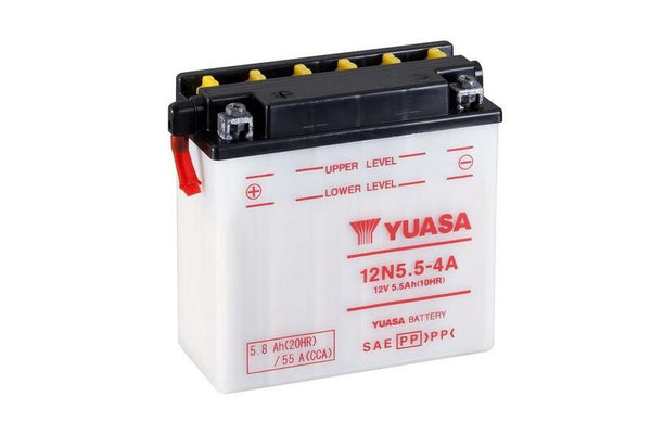 Yuasa Batterie conventionnelle sans packages acides - 12N5.5-4A