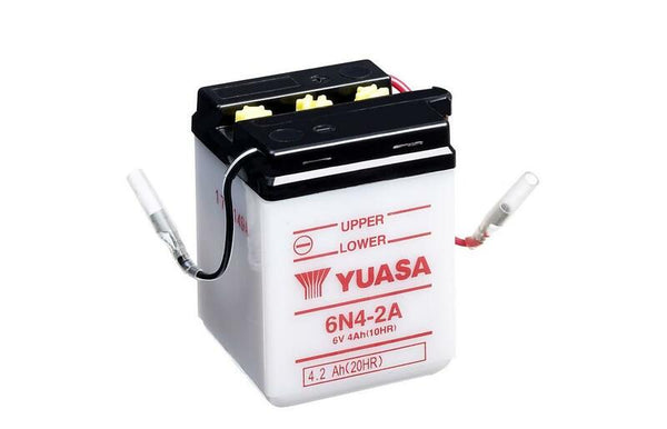 Yuasa Batterie conventionnelle sans packages d'acide - 6N4-2A