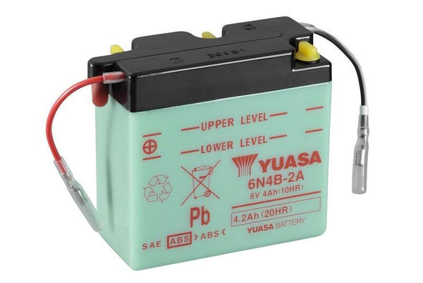 Yuasa Batterie conventionnelle sans packages acides - 6N4B -2A