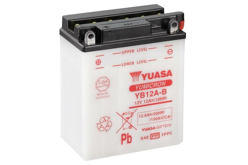 Yuasa Battery Conventional sans acide Pack - YB12A -B