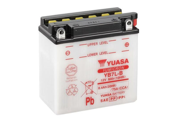 Yuasa Batterie conventionnelle sans packs d'acide - YB7L -B