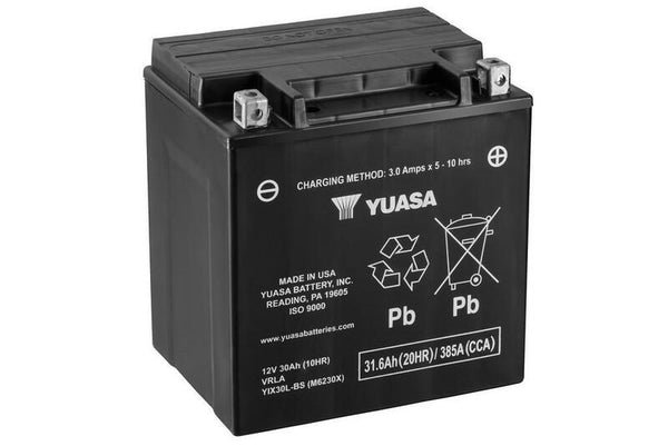 Yuasa Batterie conventionnelle avec emballage acide - Yix30L