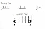 Entretien de la batterie Yuasa Gratuit avec pack d'acide - YT12B -B