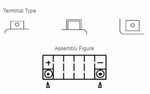 Entretien de la batterie Yuasa Gratuit avec un pack d'acide - YT7B -B