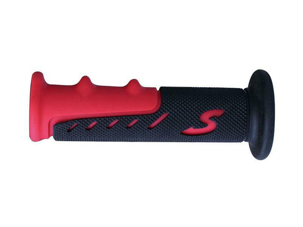 Bihr Street Color Grips Ergonomicl35-658 Red
