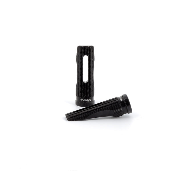 V Parts Pro 2 Foot Pegs Black 0500900.ng80