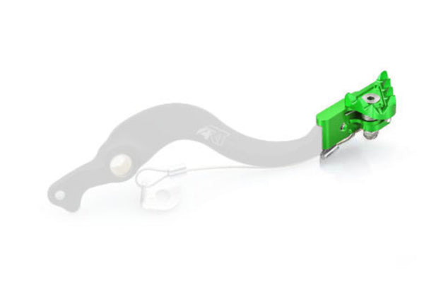 Tip de remplacement de l'art pédale de frein d'usine vert asbt-c-green