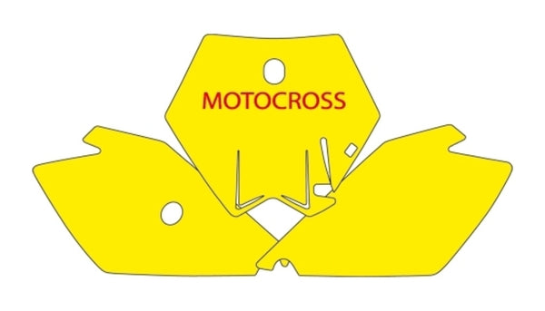 Blackbird plaque autocollants Blue KTM SX85 3512/000007