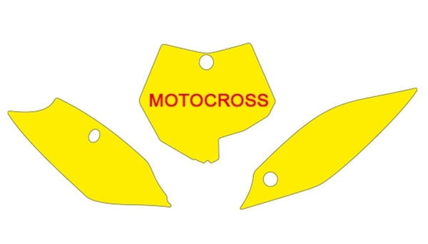 Blackbird plaque autocollants Blue KTM SX85 3520/000007