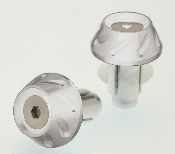 Bihr Next Bar se termine Ø14-17mm Silverbe001s