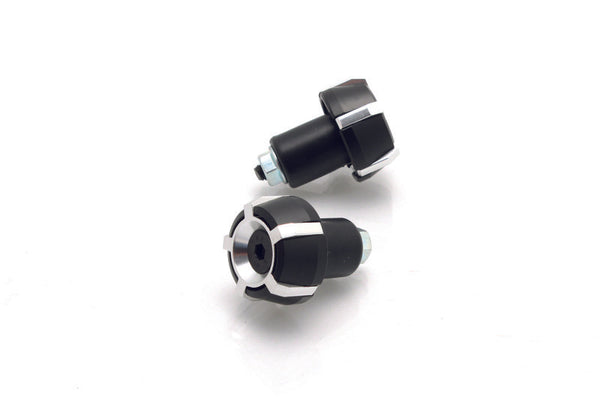 VPARTS Spark Ø18mm Barends Black / Silver CX799B0S2B
