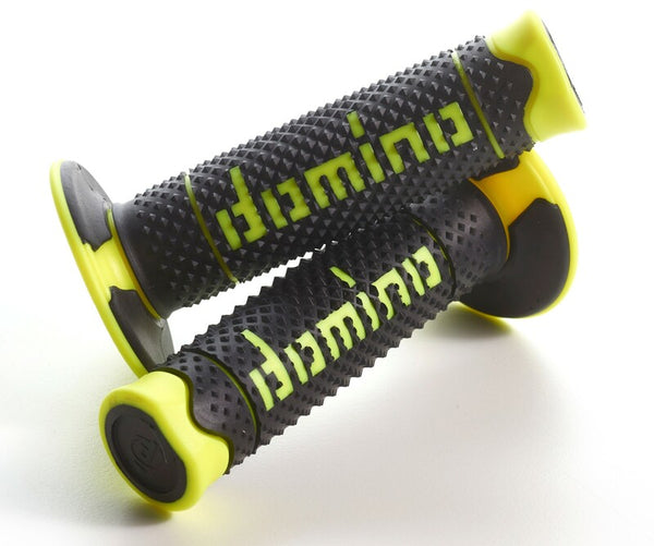 Domino A260 Off-Road Double Compound Grips Full Diamond A26041C5040A7-0